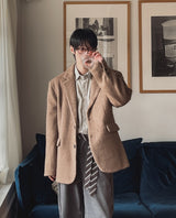 Brulee Wool Over Blazer