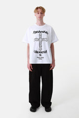 ARCHIVE CROSS TSHIRT-WHITE
