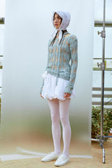 Scarf Set Knit Top (MINT)
