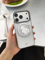 Coin Angel Wing Magsafe Grip Tok Holder Smart Tok(White)