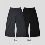 [Unisex] Side point flare slacks(2color)