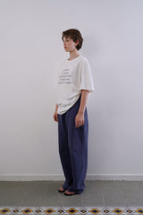 グラス Tシャツ、アイボリー