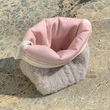 classic pouch_knit light gray