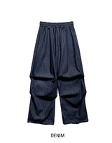 Furby Pintuck Denim String Pants