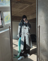 Free Raccoon Hood Duffle Coat