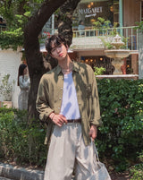 サマーリネンオーバーシャツ