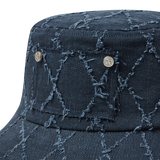 25SS DIAMOND WASHING BUCKET HAT NAVY