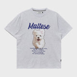 GOOREUM イラストレーションハーフスリーブTシャツ