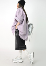 (UNISEX)ラベンダーブリーズボックスシャツ(4colors)