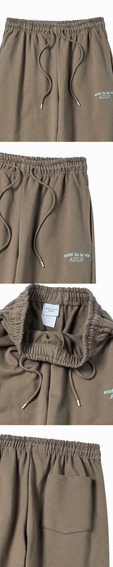25FW BORDER LINE LONG PANTS COCOA