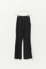 (W) Ant Dot Bootscut Pants