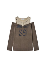 2 eyelet t (brown)