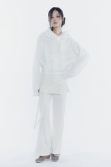 アンフーディーカーディガン ivory