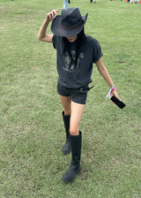 MILITARY MINI SHORTS