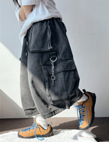 D-RING ZIPPER CARGO Bermuda