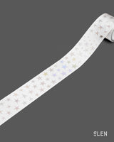 PET Aurora Foil Star Kiss Cut Tape