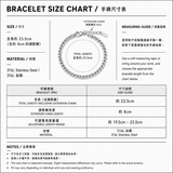 レイヤード ミネラル リンク ブレスレット