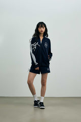 アリボントラックトップ/ネイビー