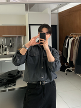 Seattle Tail Western Cacchion Overfit Shirt