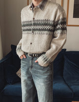 Blitz Nordic Crop Cardigan