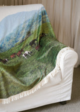 JEJU mountain horse tassel blanket