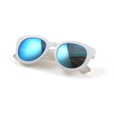 Fretzel TR Glossy White / Blue Mirror Lens