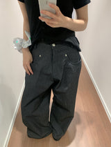 ローリベットストライプパンツ (3color)