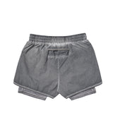 (W)エア ベント ルナ ランニング 2イン1 パンツ (Charcoal)