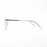 Horn-Trimmed Transparent Glasses Y.LAB 04 C07