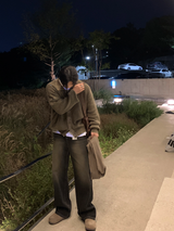 デリックス 2321 ティントベージュ ワイドデニム