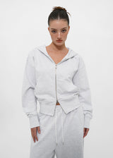 [B-BASIC] Mid-sweat Hooded Zip-up