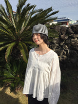 Rihero Shirring Blouse (1color)