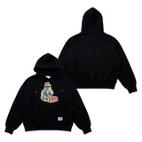[STGM youth]  BABY HOODIE BLK / MLG