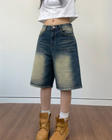 ADYダメージバミューダショートパンツ2C