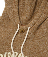 Women’s Oversized Terry Fleece Hoodie Camel