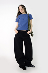 curve shape cotton pants(5color)
