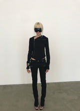 STEALTH DIAGONAL ZIP-UP