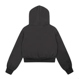 エバファートリムフーディージップアップ