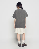 26SSピグメント オーバーサイズ ラグビー ショートスリーブ Tシャツ