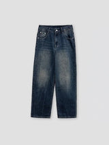 LMN Celine Flow Washing Denim Pants (2 colors)