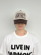 リブインハーモニーキャップ BROWN