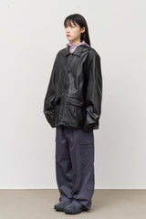 Web Leather Jacket