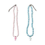 Pink Mushroom Necklace