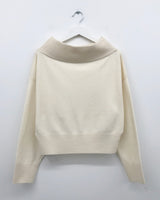 Airy Off-Shoulder Knit (3Colors)