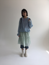 Block layer windbreaker (5color)