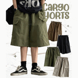 Rossi Nylon Bermuda Half Cargo Shorts