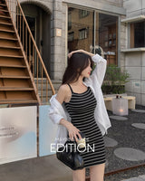 【MADE】Striped dress