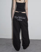 BDM Wide Sweatpants Black
