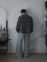 ASCLO D Ring Curve Sweat Pants (3color)