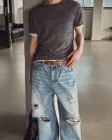 イーブン リンクル レイヤード ショートスリーブ Tシャツ